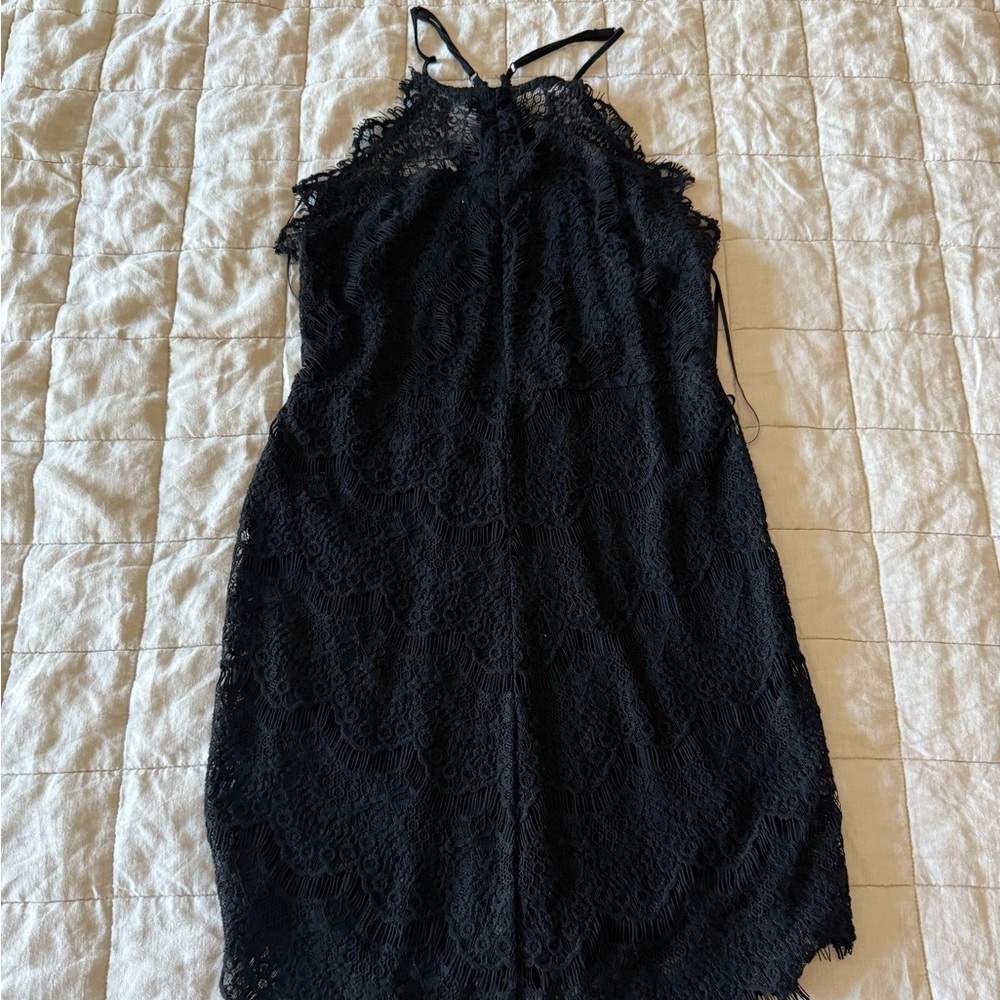 Free People- Black Lace dress